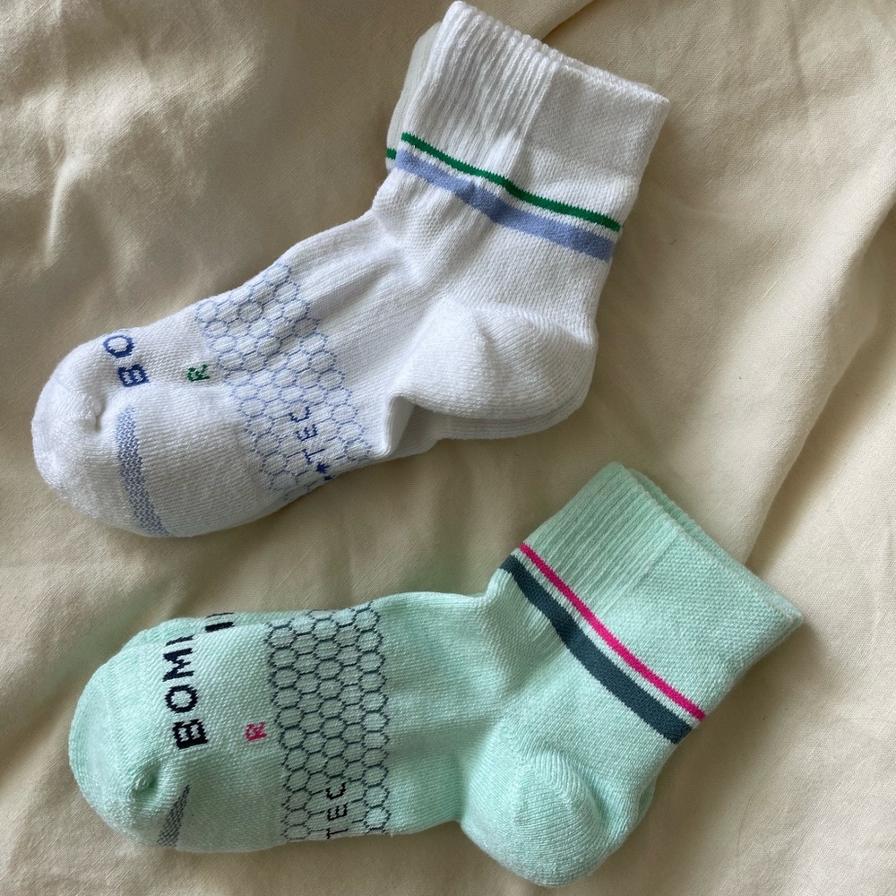 Bombas athletic ankle socks women’s size small